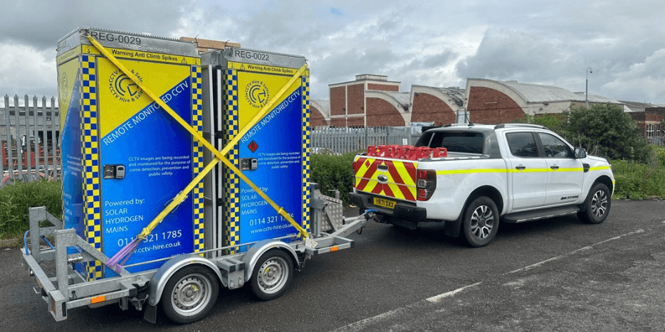 Premium CCTV towers hire in the UK