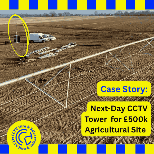 Agricultural cctv tower hire