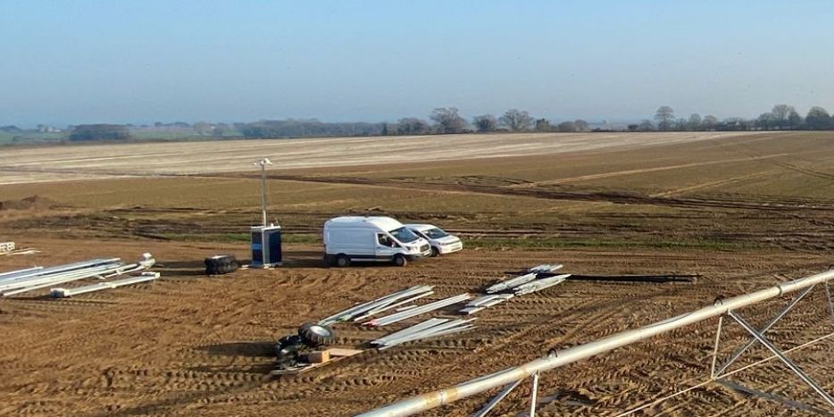 temporary cctv hire for farms and rural