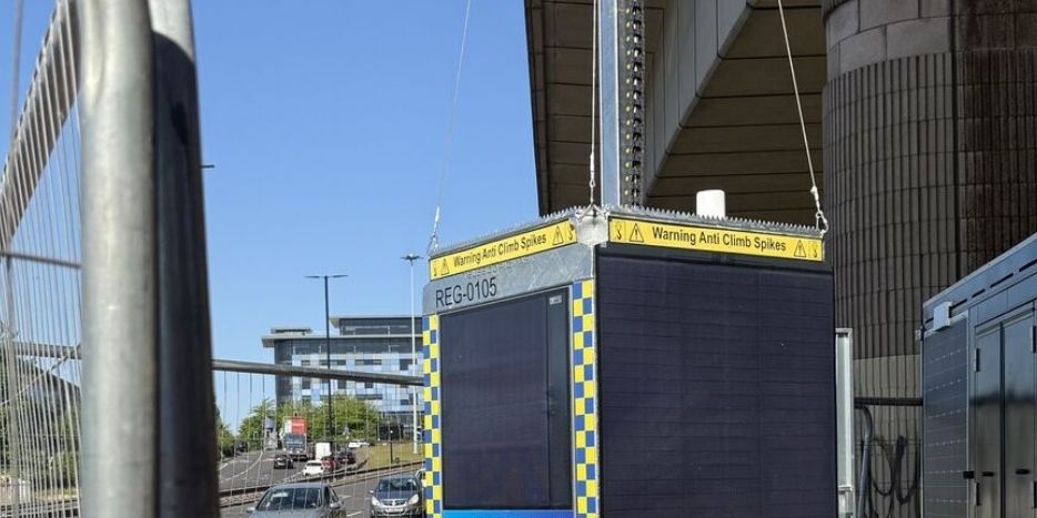 temporary cctv hire infrastructure projects