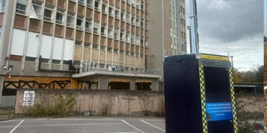 temporary cctv hire for  vacant properties