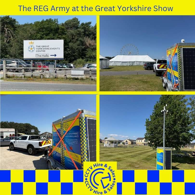 Great Yorkshire Show CCTV - The REG Army Towers strengthened security at this annual event